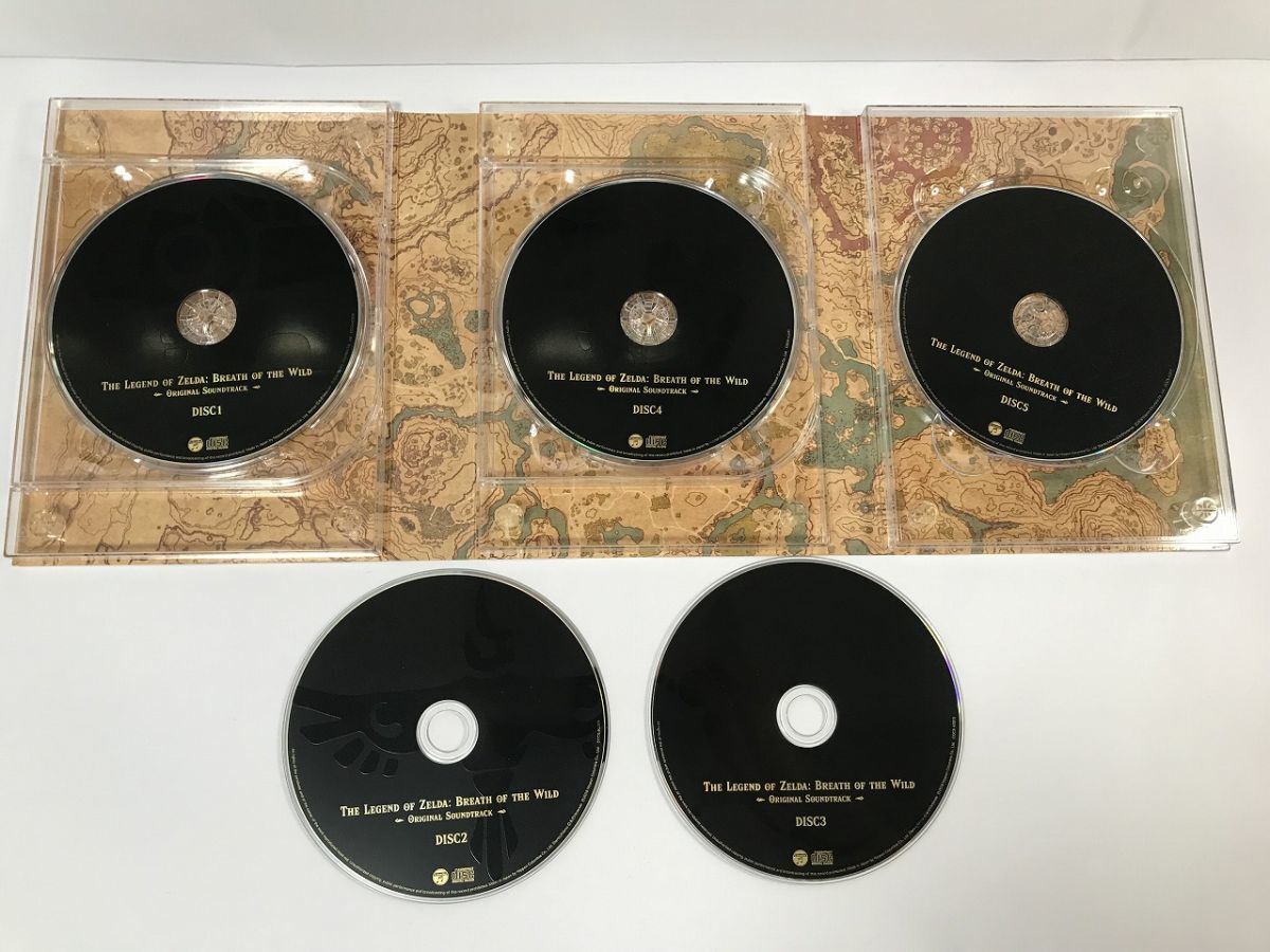 TF852 Zelda. legend breath ob The wild original soundtrack general record [CD] 130