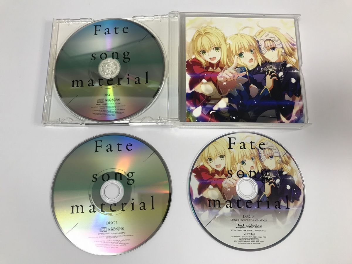 TF429 TYPE-MOON / Fate song material 完全生産限定盤 【CD】 105の画像5
