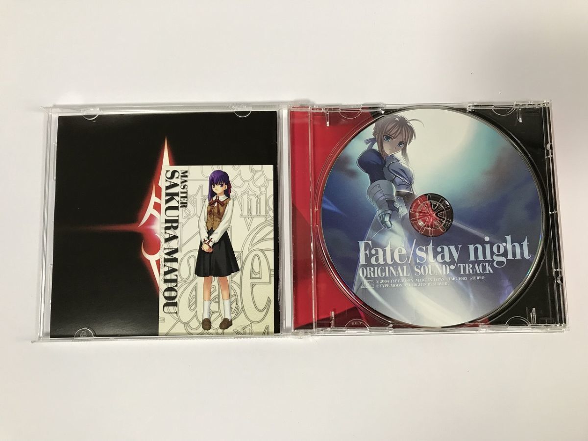 TF424 TYPE-MOON / Fate/stay night ORIGINAL SOUNDTRACK 初回限定盤 間桐桜カード付 【CD】 105_画像5