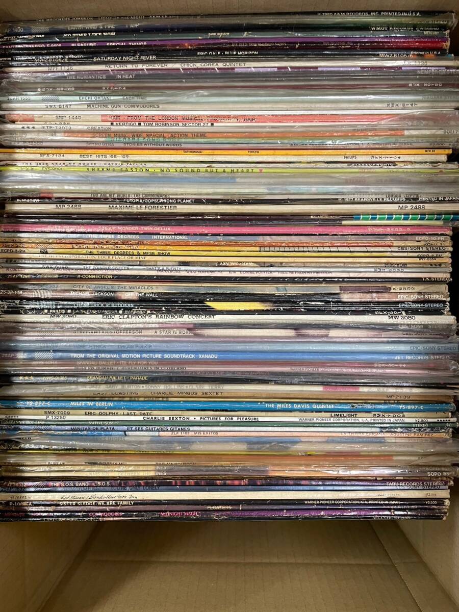 LP レコード 12箱 約350キロ 大量 まとめ売りの画像10