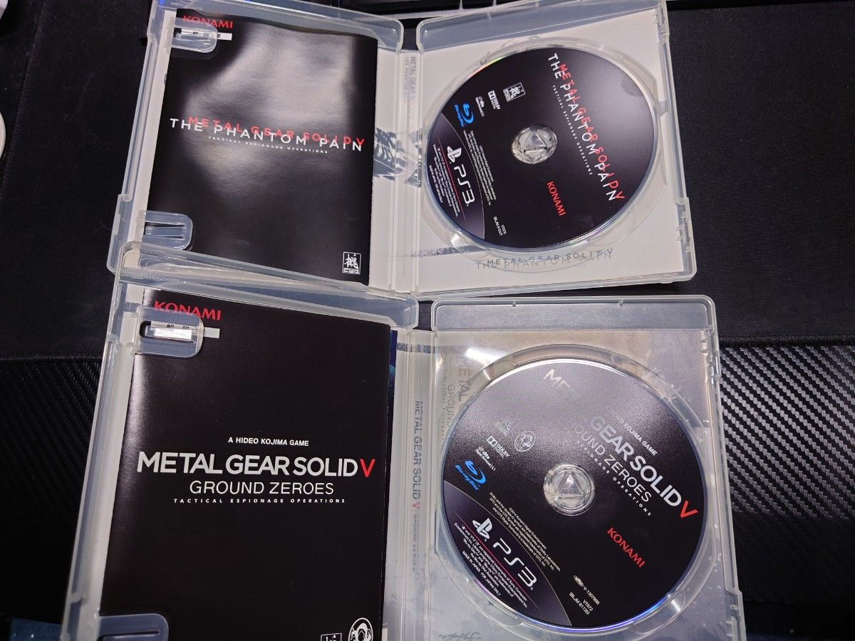 【PS3】メタルギアソリッドV GROUND ZEROES、THE PHANTOM PAIN 2本セット