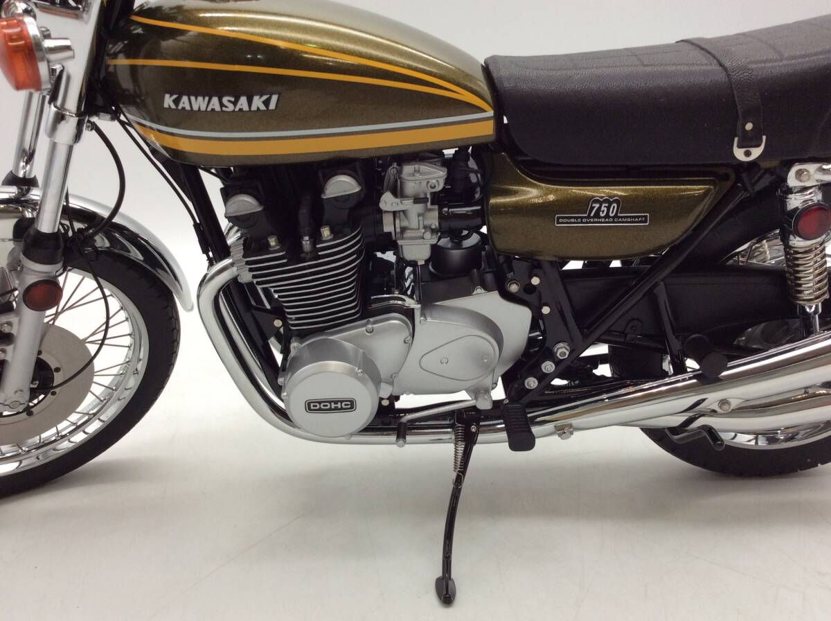 #3246 AUTOart オートアート KAWASAKI カワサキ 1/6 750RS（Z2） タイガーカラー 限定500台 LIMITED バイク ミニカー コレクション 希少の画像10