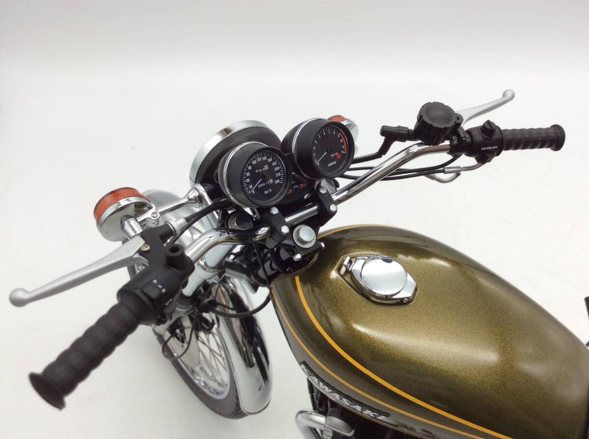 #3246 AUTOart オートアート KAWASAKI カワサキ 1/6 750RS（Z2） タイガーカラー 限定500台 LIMITED バイク ミニカー コレクション 希少の画像8