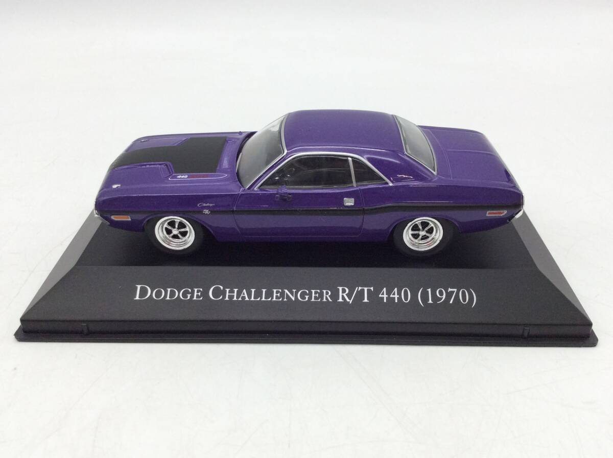 #3522 ダッジ チャレンジャー Dodge Challenger R/T 440 1970 希少 絶版 ディアゴスティーニ アメリカンカー コレクション 長期保管 現状品_画像2