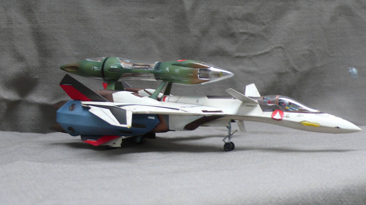 マクロスプラス ・ YF-19ファーストパック＆フォールドブースター  完成品の画像3