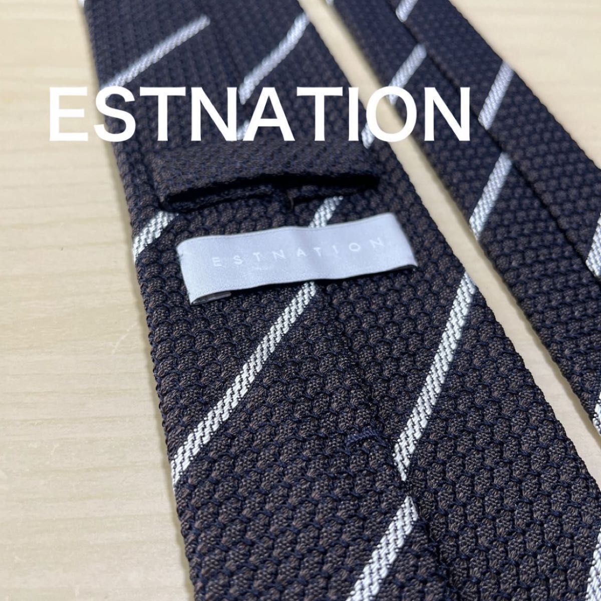 tma様　【極美品】ESTNATION ブラウン　Maker's Shirt鎌倉　 ネクタイ　セット