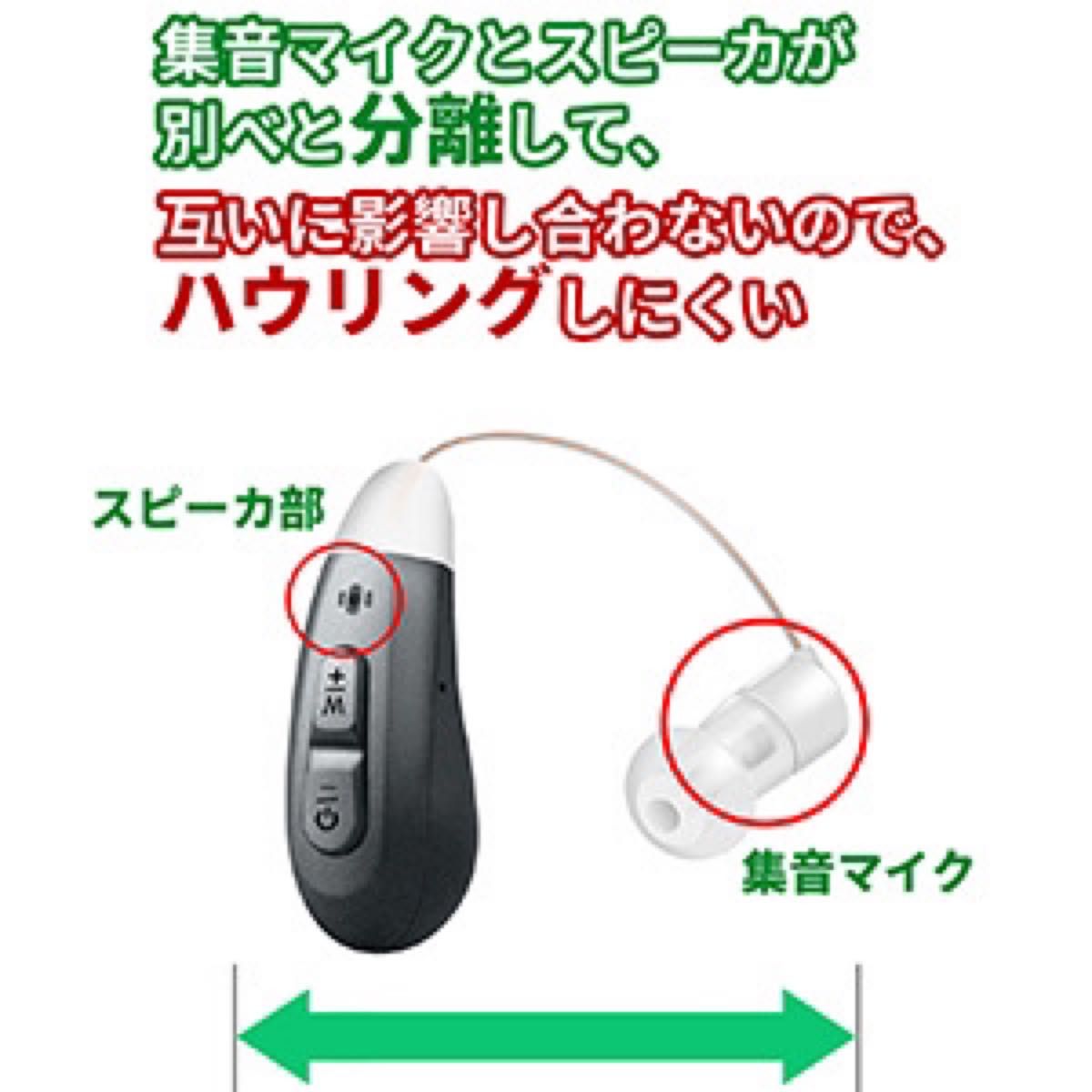 高齢者集音器 補聴器 耳穴式両耳 USB充電式 肌色(ベージュ) 片耳2.2g超軽量 簡単操作 5段階音量調節 16時間バッテリー