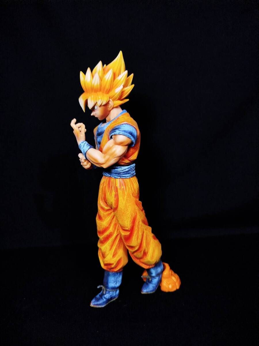 ドラゴンボールZ SOLID EDGE WORKS THE 出陣 １ 孫悟空 フィギュア /フルリペイント 2次元彩色 二次元塗裝の画像4