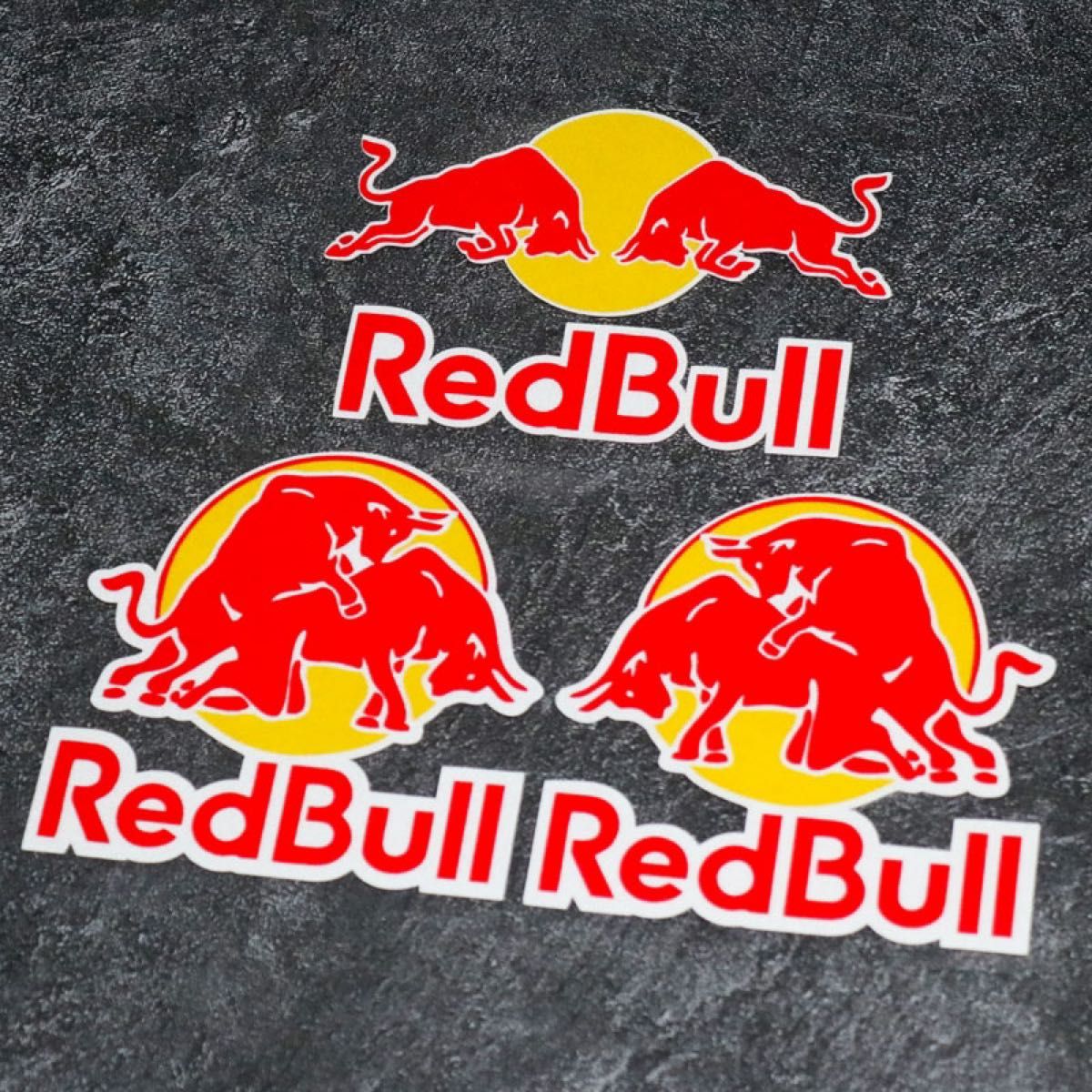 レッドブル ステッカー RedBull 防水 3枚セット　匿名配送　追跡可能　送料無料