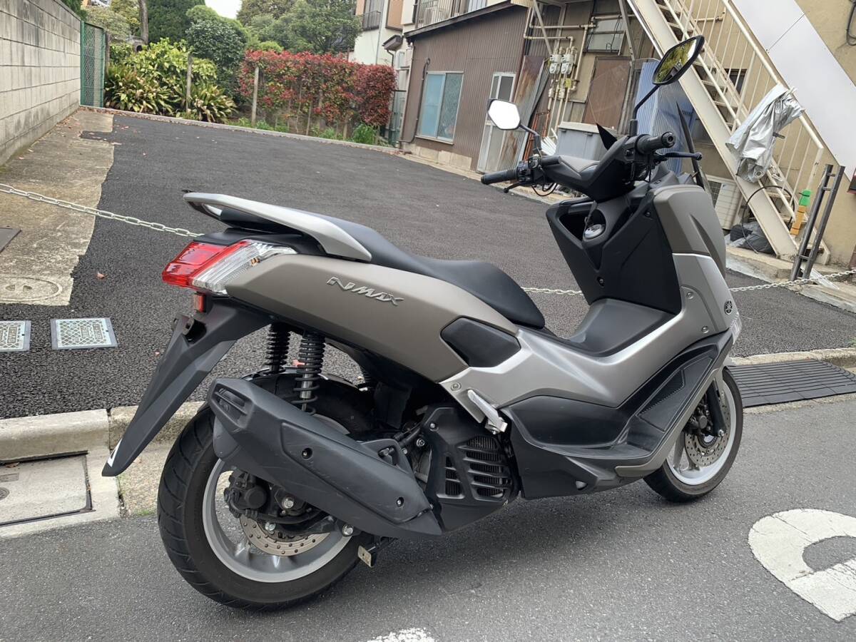 1円スタート YAMAHA NMAX125 ABS SE86J 自賠責付き オプション オマケ有りの画像2