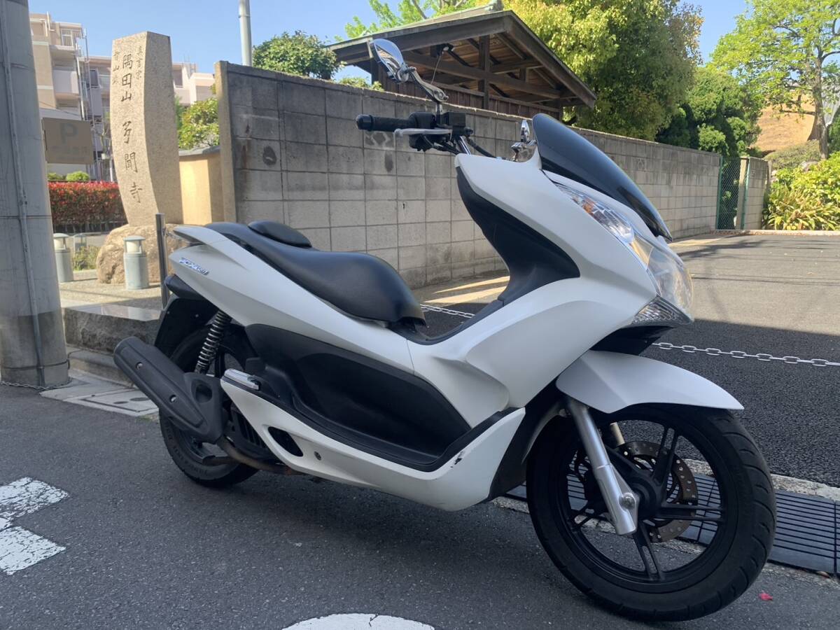 1円スタート HONDA PCX150 KF12 自賠責付き の画像1