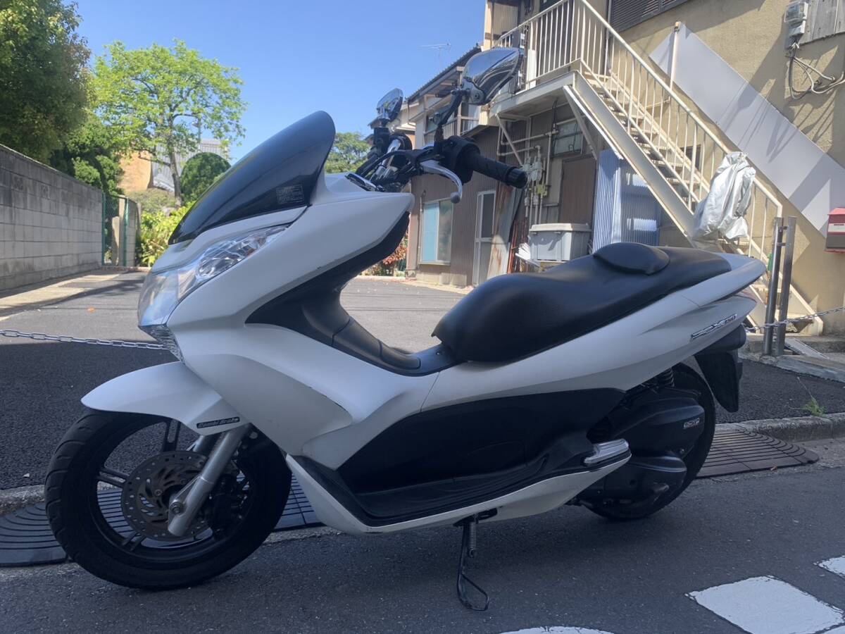 1円スタート HONDA PCX150 KF12 自賠責付き の画像3