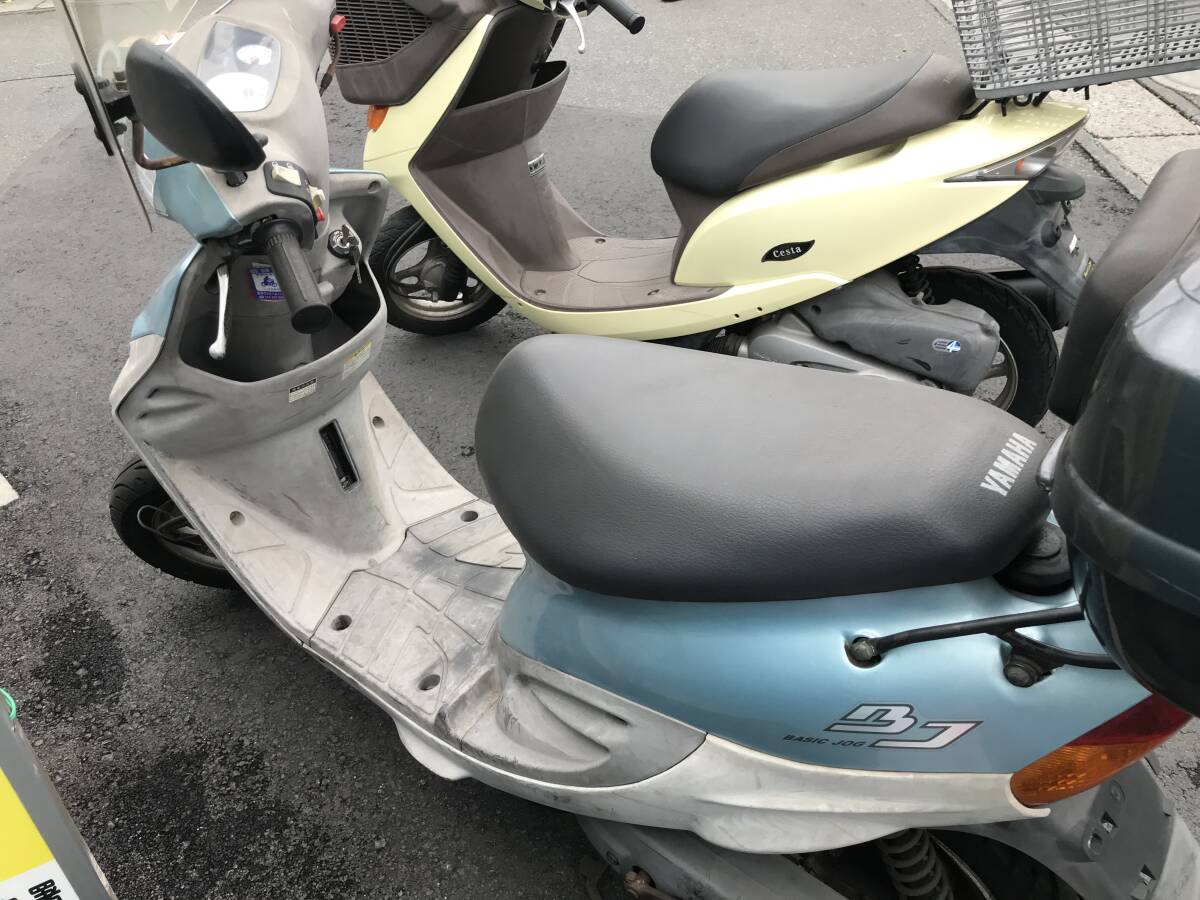 埼玉県川口市発 1スタ DIOチェスタ・ジョグBJ 完全部品取り2台セットの画像6