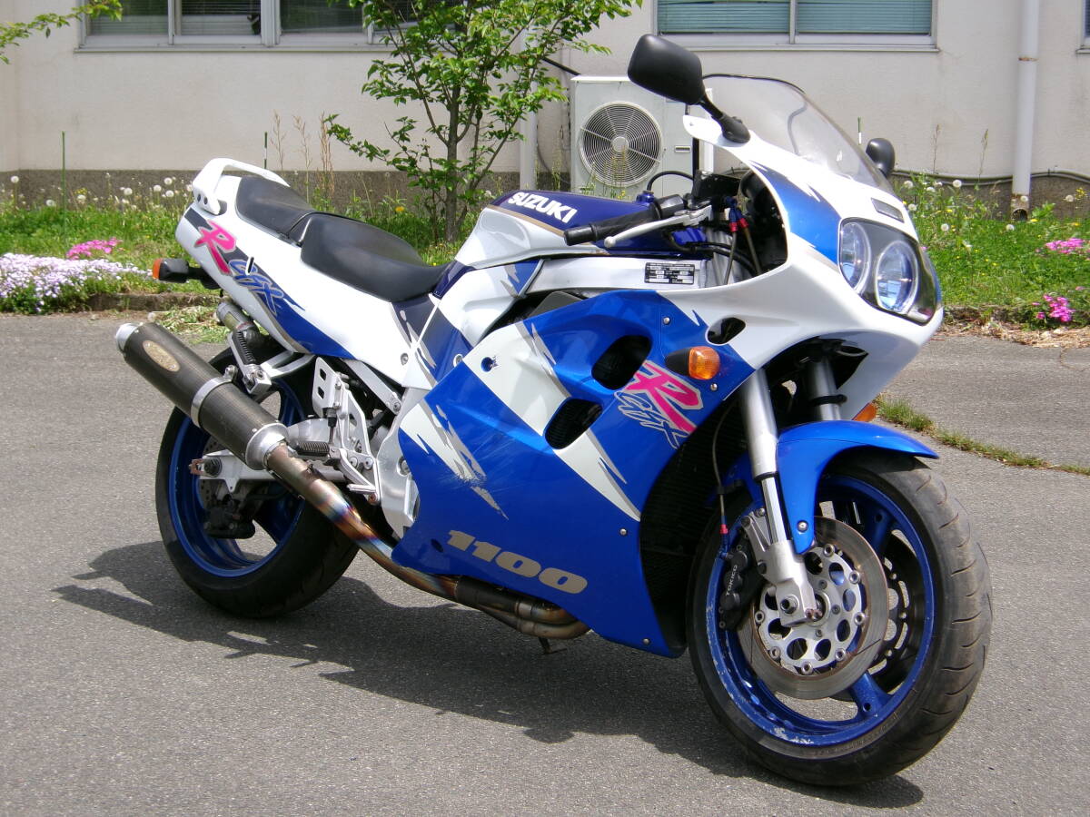 スズキ/GSXR-1100/GU75A/水冷/155PS/エンジン実働/熊本発_画像1