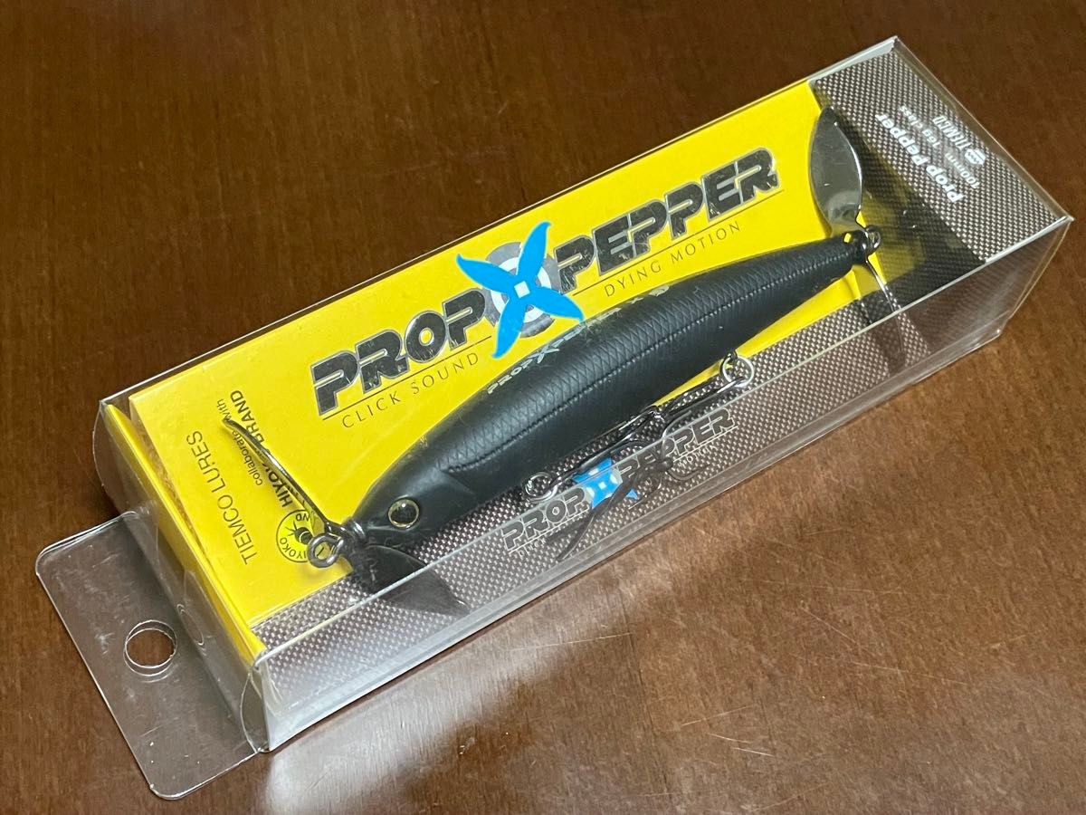 プロップペッパー ボーンブラックライダー ティムコ PROP PEPPER TIEMCO トップウォーター スイッシャー