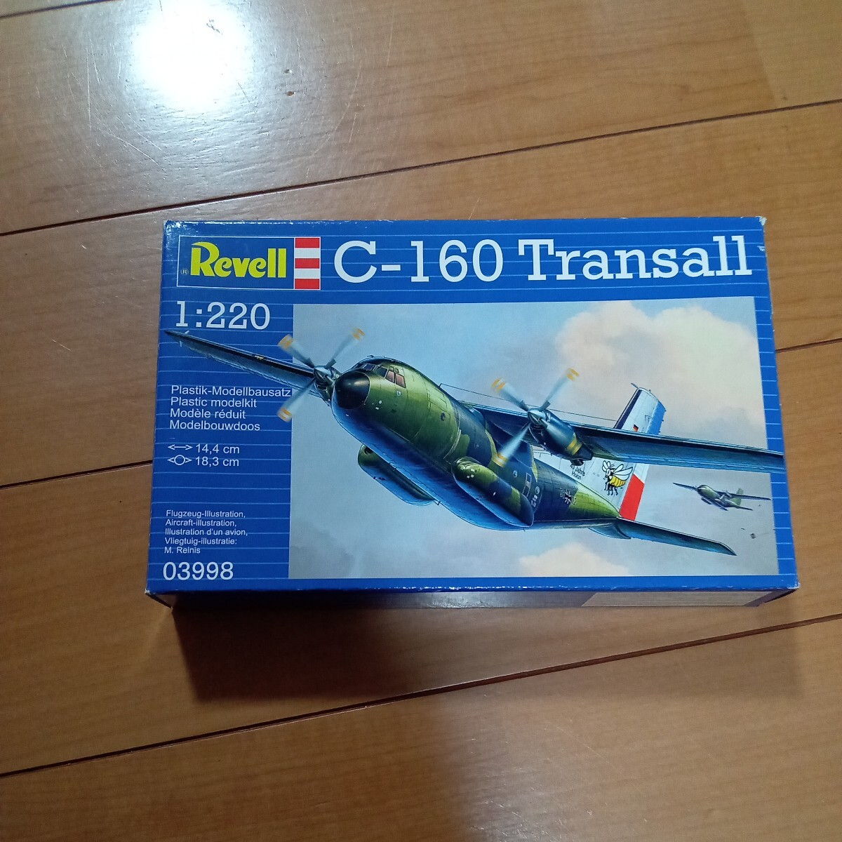 44-308 レベル C-160 Transall 未組立_画像1