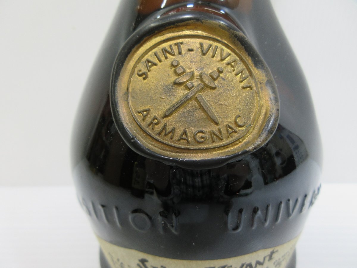 サンヴィヴァン SAINT-VIVANT ARMAGNAC 700ml 40% アルマニャックブランデー 未開栓 古酒/B35380の画像5