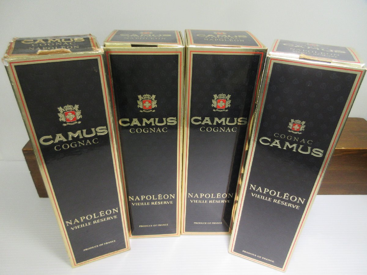 7本セット カミュ ナポレオン ヴィエイユリザーブ CAMUS 700ml コニャックブランデー 未開栓 古酒 1円スタート 箱×4/4-5-2の画像8