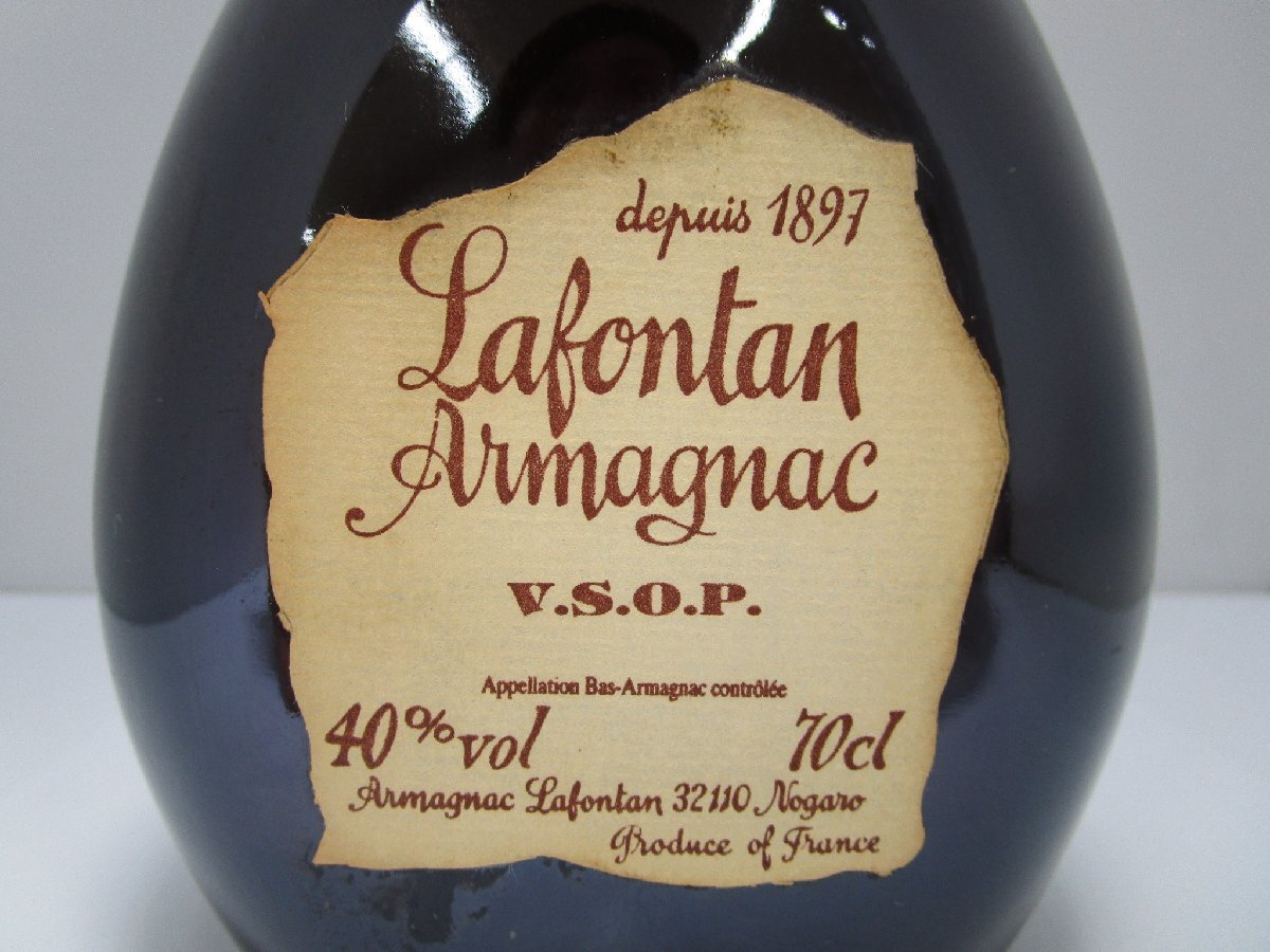 ラフォンタン VSOP 700ml 40% Lafontan アルマニャックブランデー 未開栓 古酒 /A38839の画像2