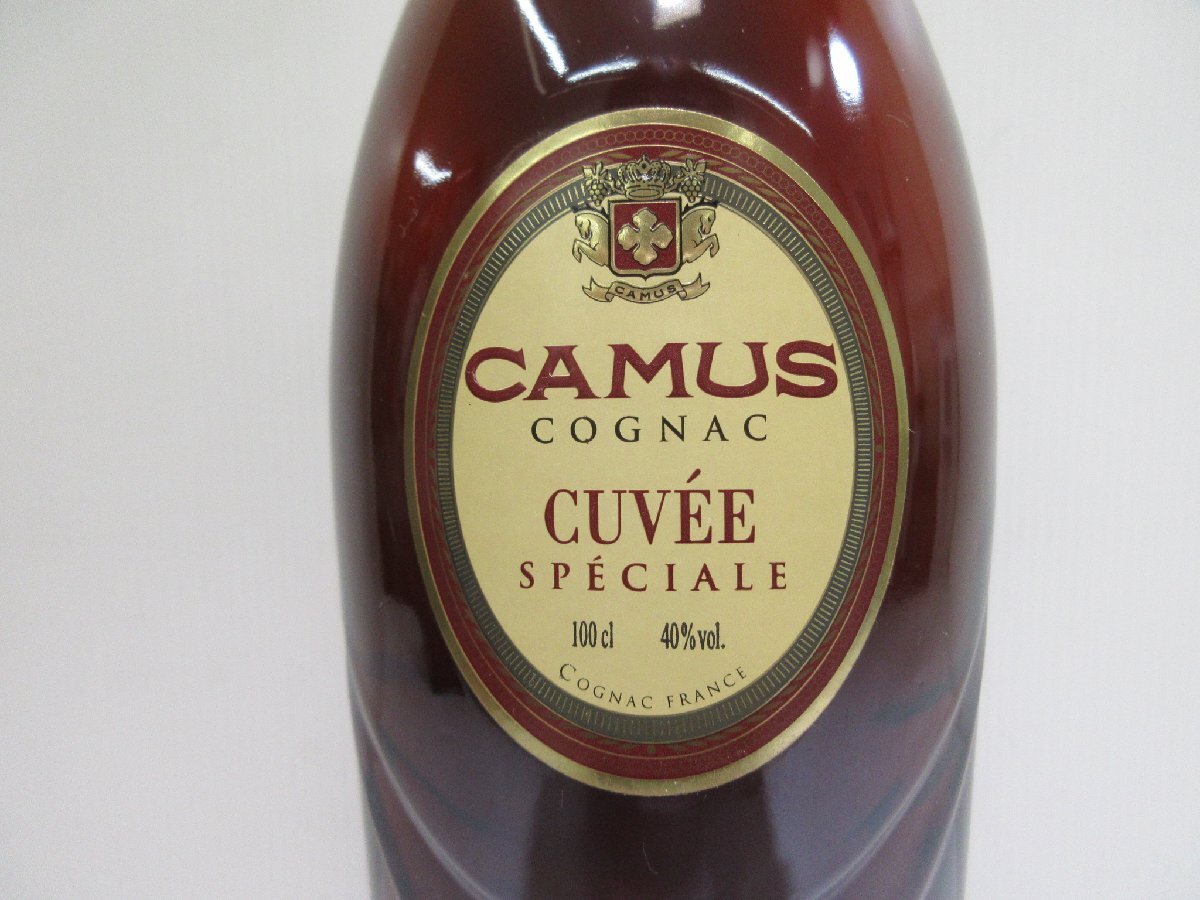 カミュ キュヴェ スペシャル CAMUS CUVEE SPECIAL 1000ml 40% コニャックブランデー 未開栓 古酒 箱付/A38823の画像3