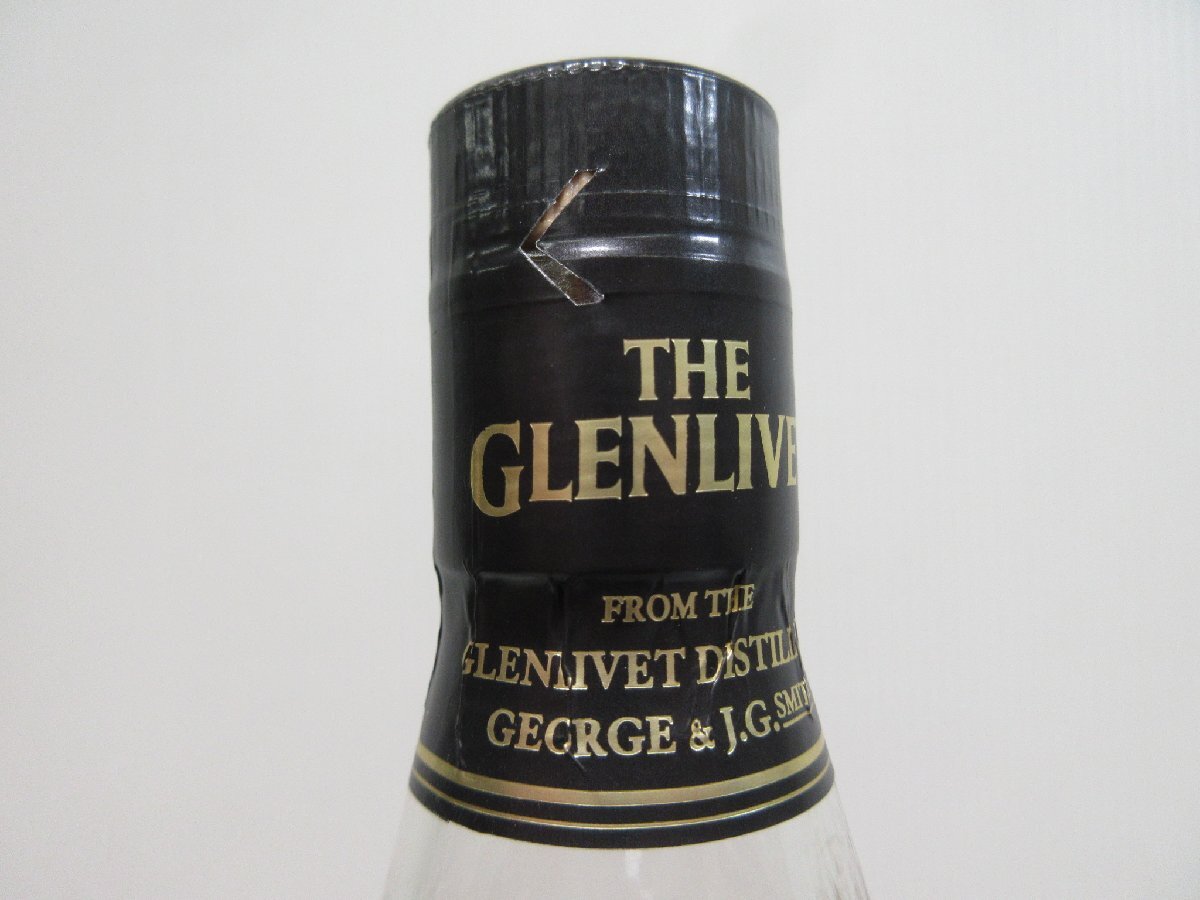 グレンリベット マスター ディスティラリーズ リザーブ シングルモルト THE GLENLIVET 1000ml スコッチ 未開栓 古酒 箱,保護紙付き/B36252の画像6