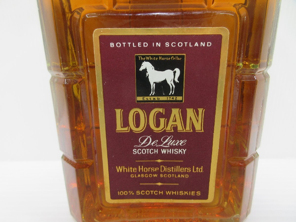 ローガン デラックス LOGAN De Luxe スコッチウイスキー 未開栓 古酒/A36237の画像3