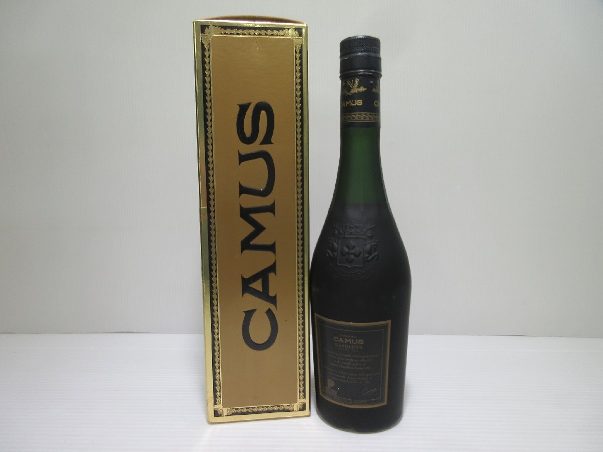 カミュ ナポレオン エクストラオールド ハーフボトル CAMUS NAPOLEON EXTRA OLD 350ml 40% コニャックブランデー 未開栓 古酒 箱/B33479の画像2