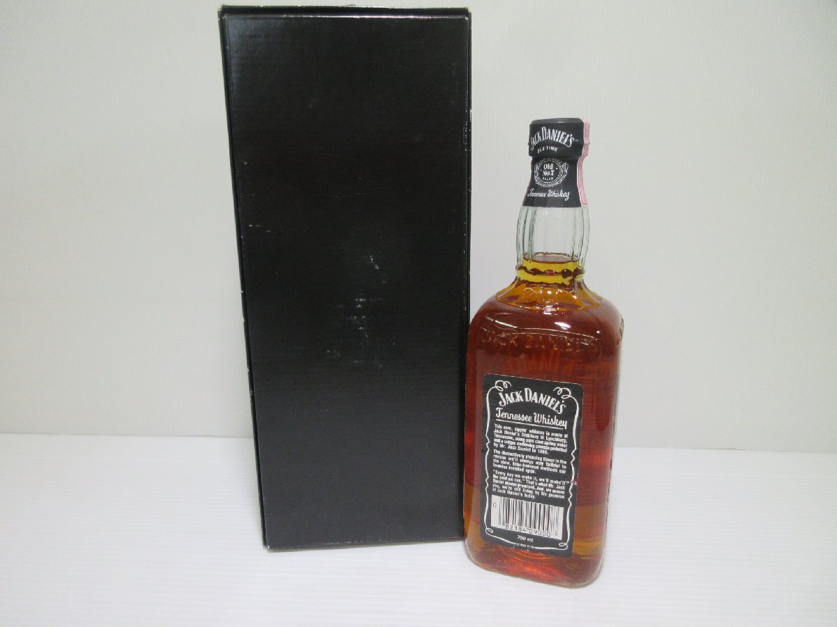 ジャックダニエル オールドナンバー7 JACK DANIEL'S Old No.7 750ml 45% テネシーウイスキー 未開栓 古酒 箱付き/A39536の画像2