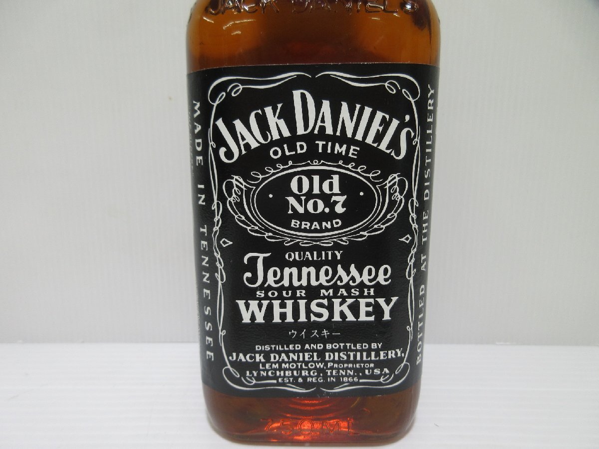 ジャックダニエル オールドナンバー7 JACK DANIEL'S Old No.7 750ml 45% テネシーウイスキー 未開栓 古酒 箱付き/A39536の画像3