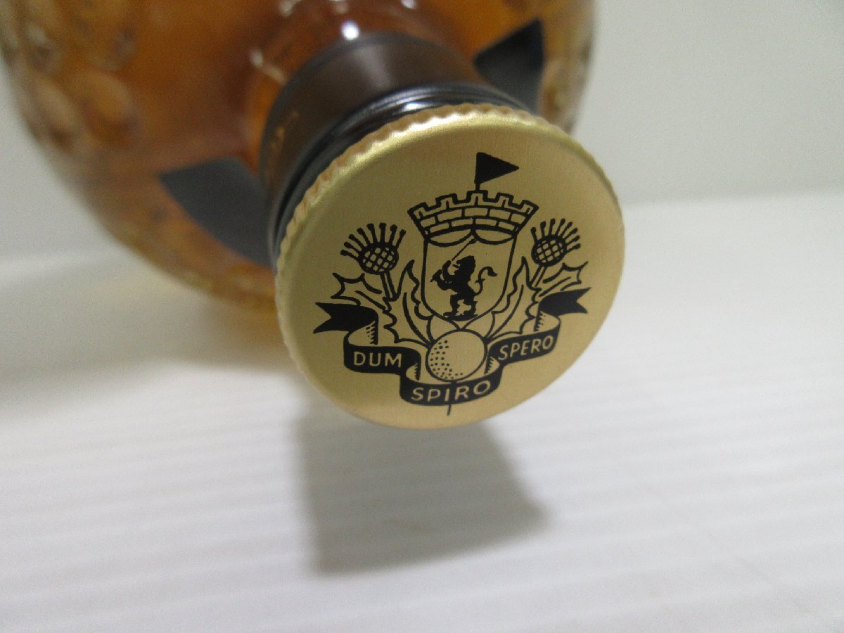 オールド セント アンドリュース ゴルフボール型 クリアボトル OLD ST.ANDREWS 700ml 40% スコッチウイスキー 未開栓 古酒 箱付き/A39386の画像6