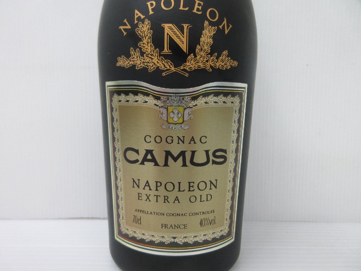 カミュ ナポレオン エクストラ オールド CAMUS NAPOLEON EXTRA OLD 700ml 40% コニャック ブランデー COGNAC 古酒 未開栓/B35081の画像2