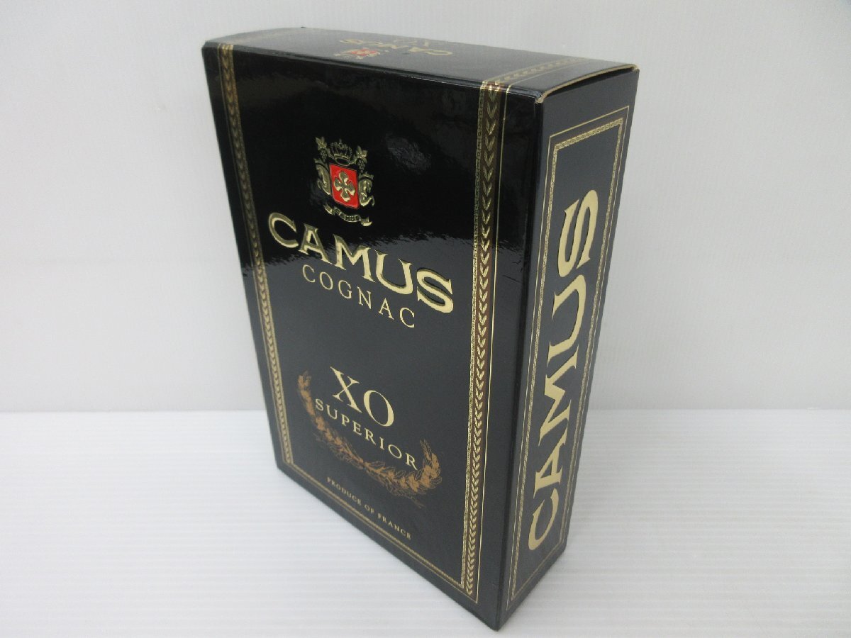 カミュ XO スペリオール 700ml 40% CAMUS SUPERIOR COGNAC コニャック ブランデー 古酒 未開栓 箱付き/B36413の画像8