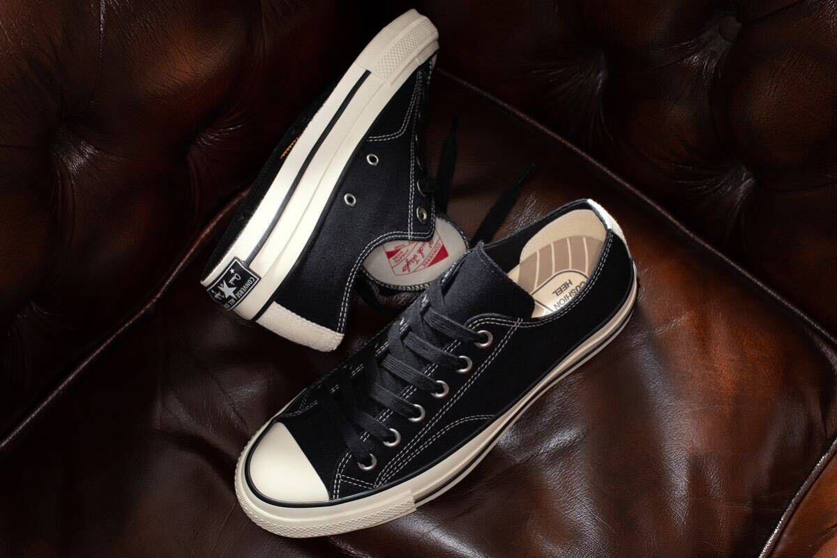 【新品未使用】 希少サイズ 24SS CONVERSE ADDICT CHUCK TAYLOR CANVAS OX BLACK 29cm コンバース アディクト チャックテイラー の画像1