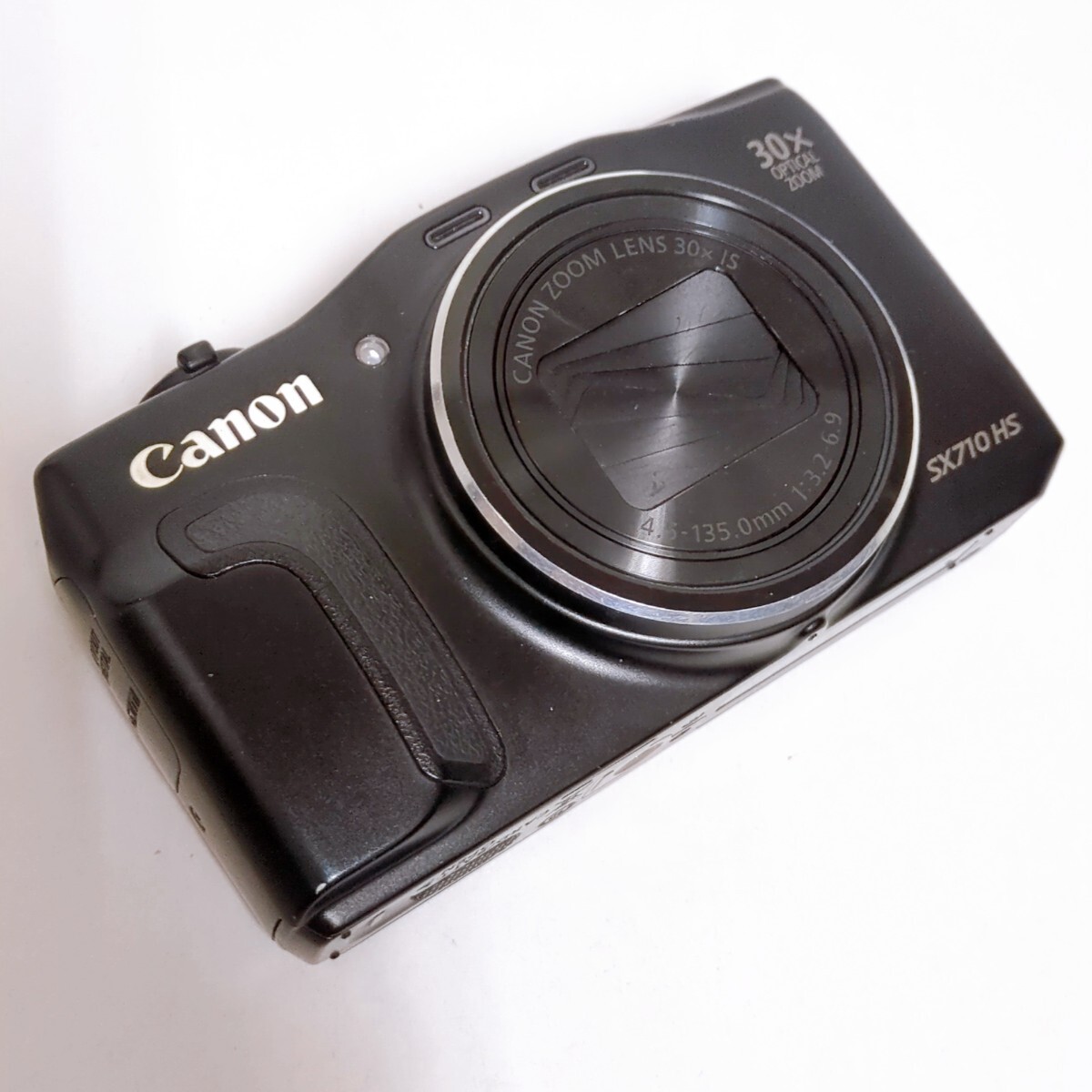 ★送料無料！完動美品！Canon キャノン PowerShot SX710 HS ブラック コンパクトデジタルカメラ_画像3