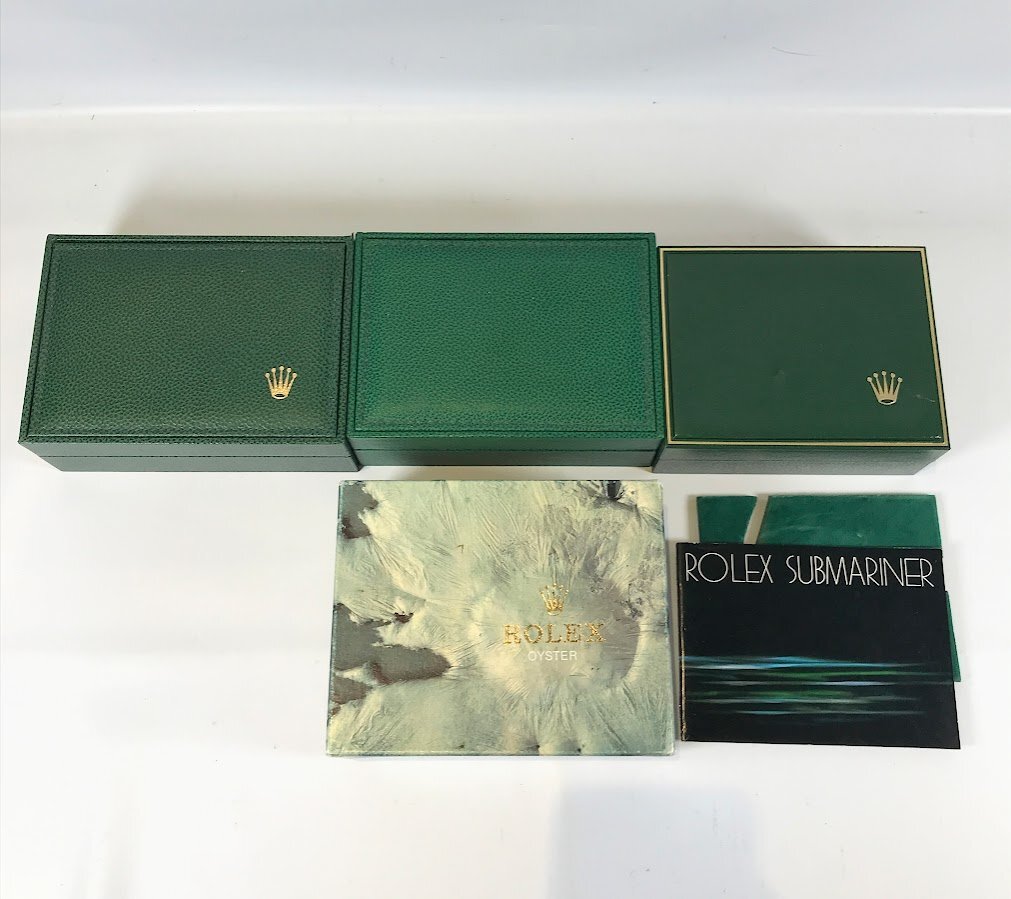 ■【買取まねきや】ROLEX ロレックス 空き箱 空箱 純正BOX 冊子 ボックス 時計ケース 中古品 6点■の画像9