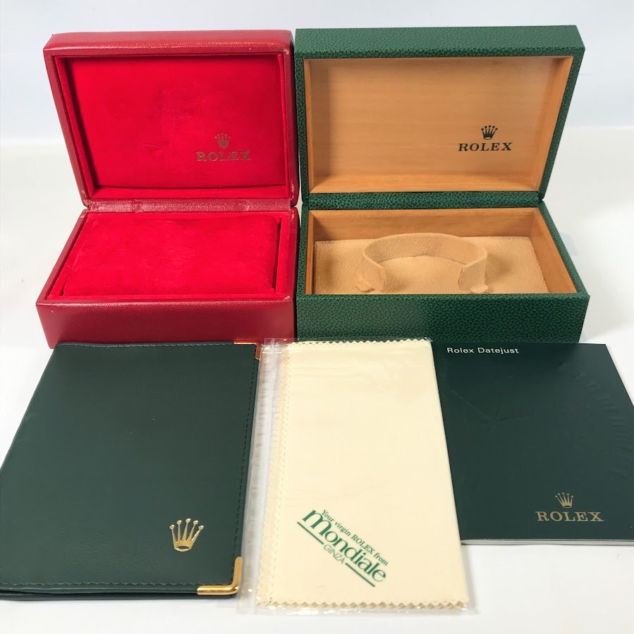 ■【買取まねきや】ROLEX ロレックス 空き箱 空箱 純正BOX 冊子 ボックス 時計ケース 中古品 6点■の画像2