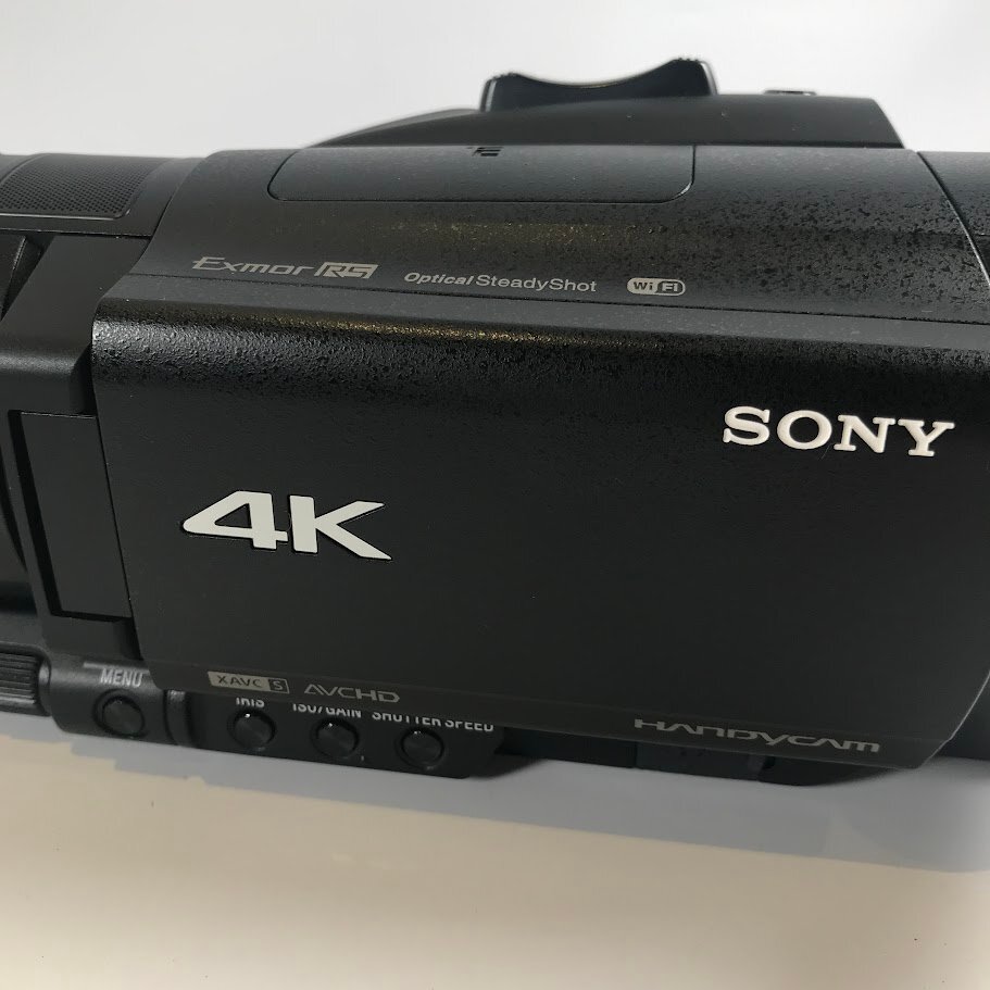 ■【買取まねきや】ソニー SONY FDR-AX700 ビデオカメラ 4K ケース付き1点■の画像3