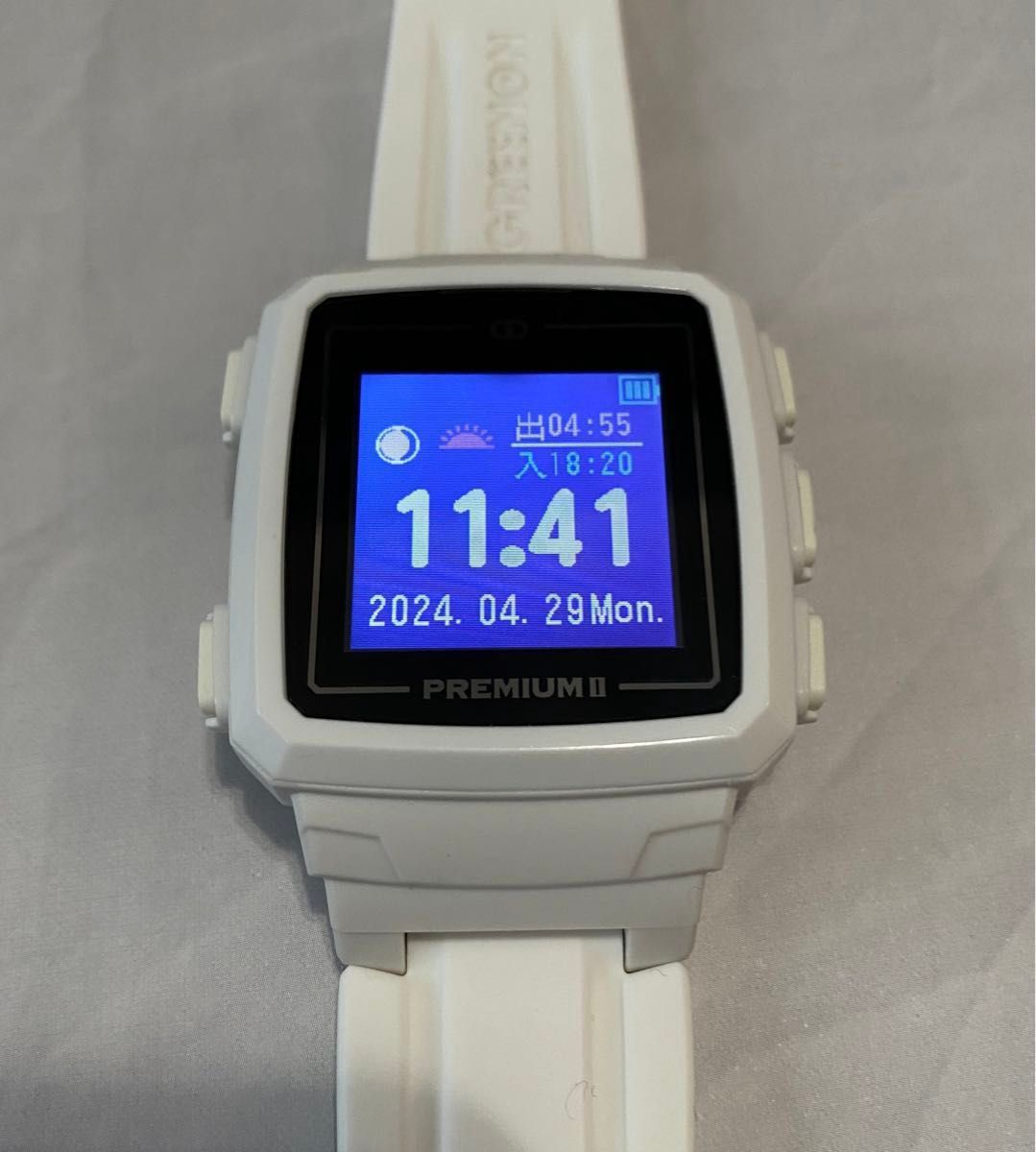 GREENON THE GOLF WATCH PREMIUM II グリーンオン ザゴルフウォッチ プレミアム2 （ホワイト）