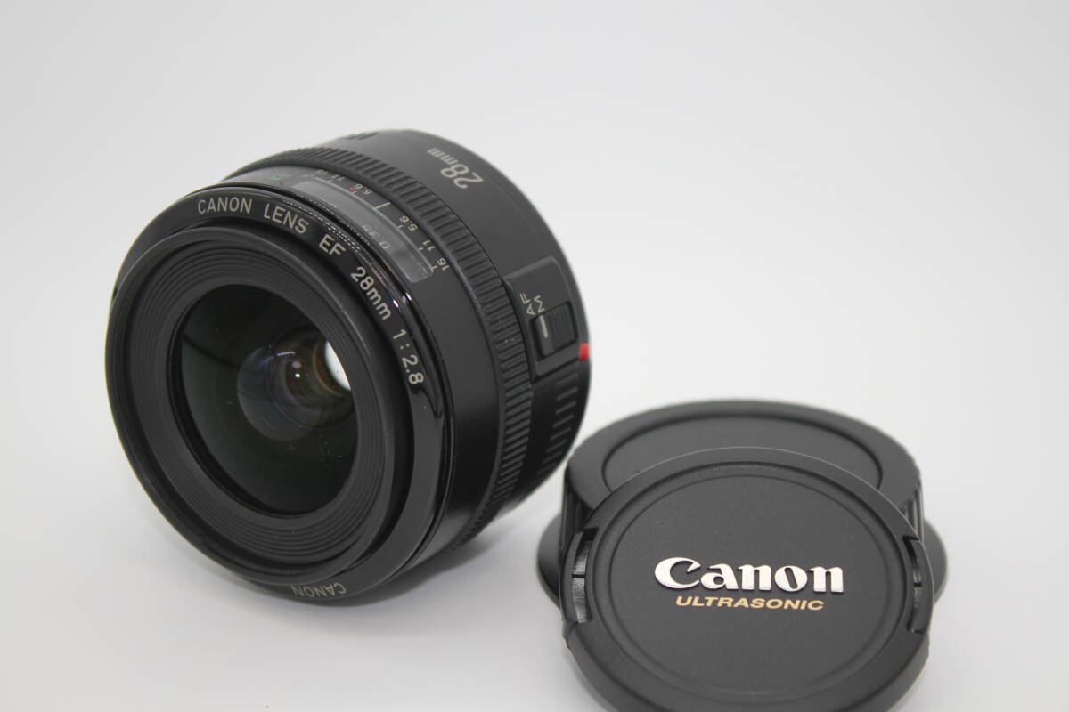 ★良品★ CANON キャノン LENS EF 24mm F2.8 単焦点レンズ #553_画像1