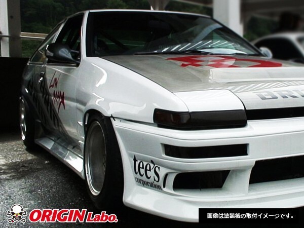 AE86 トレノ +40mm フロントフェンダー 左右セット ORIGIN Labo. オリジンラボ_画像3