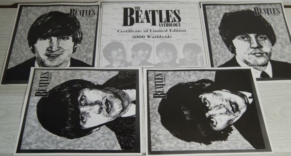 ◆THE BEATLES【ANTHOLOGY 1】UKオリジナル英国盤3LP◆Apple PCSP 727限定ボックスNo.入/Tシャツetc付の画像6