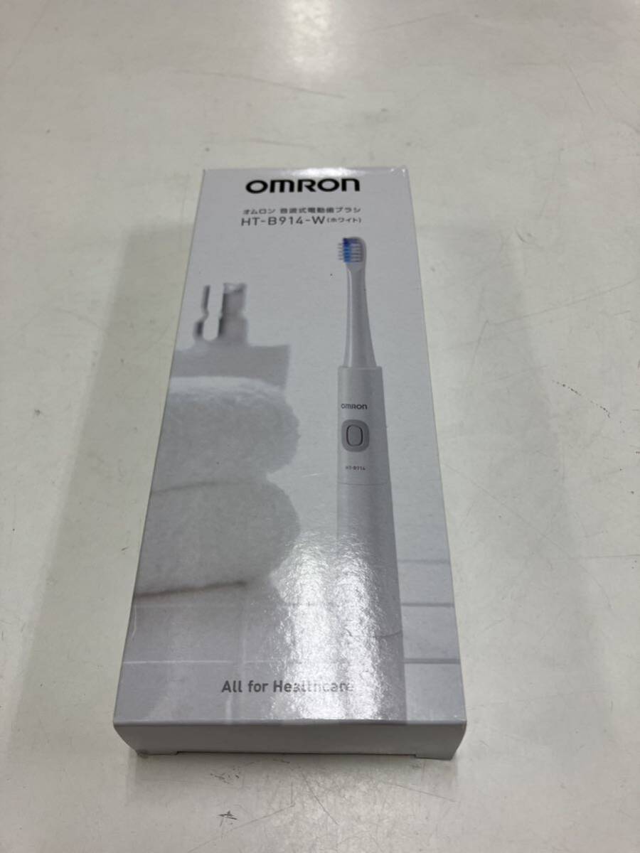 O2404-3013 OmRon Omron аукстический тип электрический зубная щетка HT-B941-W вскрыть завершено не использовался товар 60 размер отправка предположительно 
