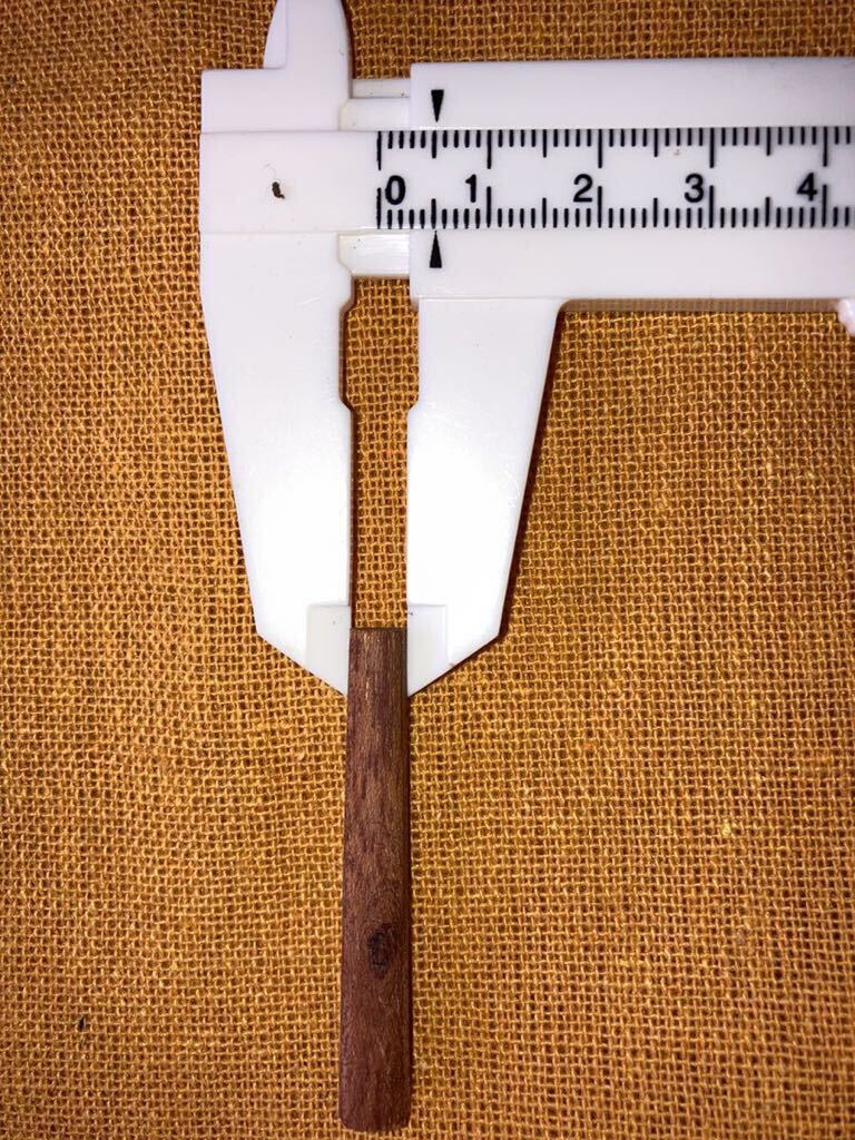 目釘 鉄木（要調整タイプ）長さ約4.3センチ 2本セット の画像6