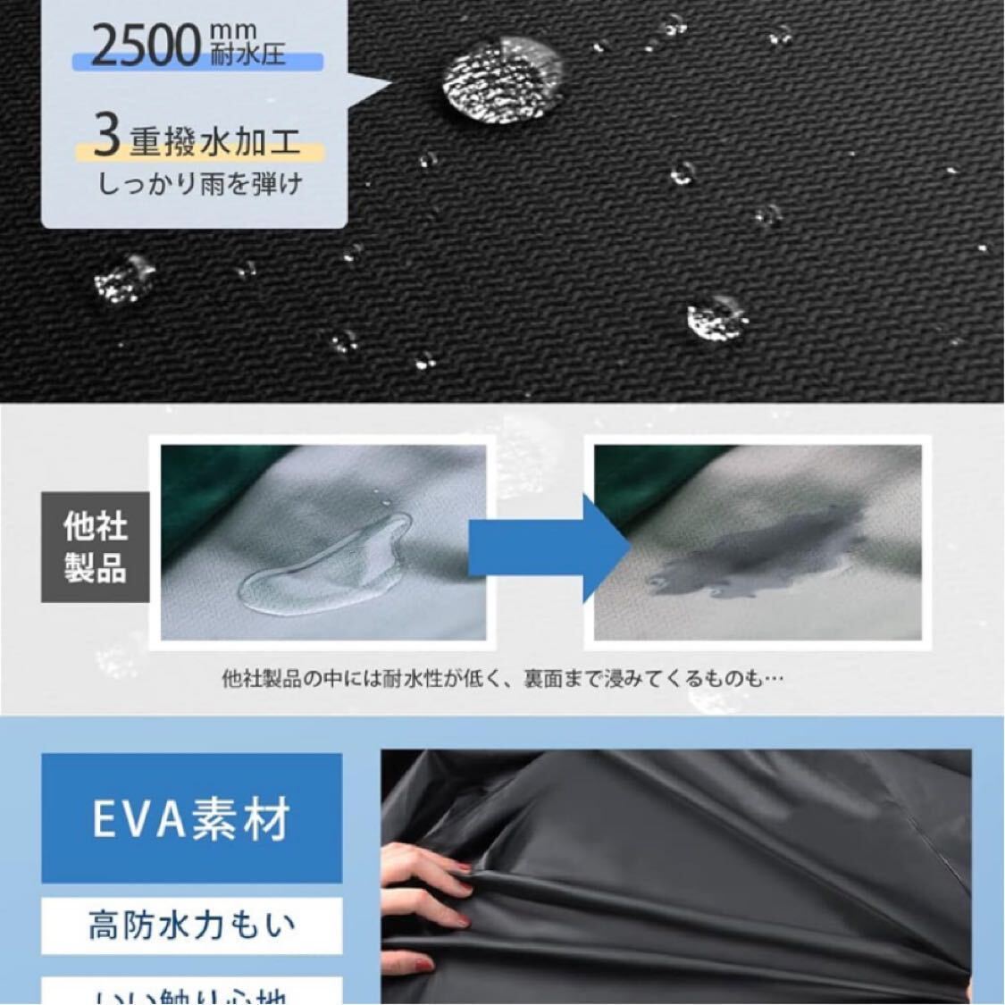  плащ женский мужской [2023 новейший 2 -слойный прозрачный дождь с козырьком .] непромокаемая одежда 