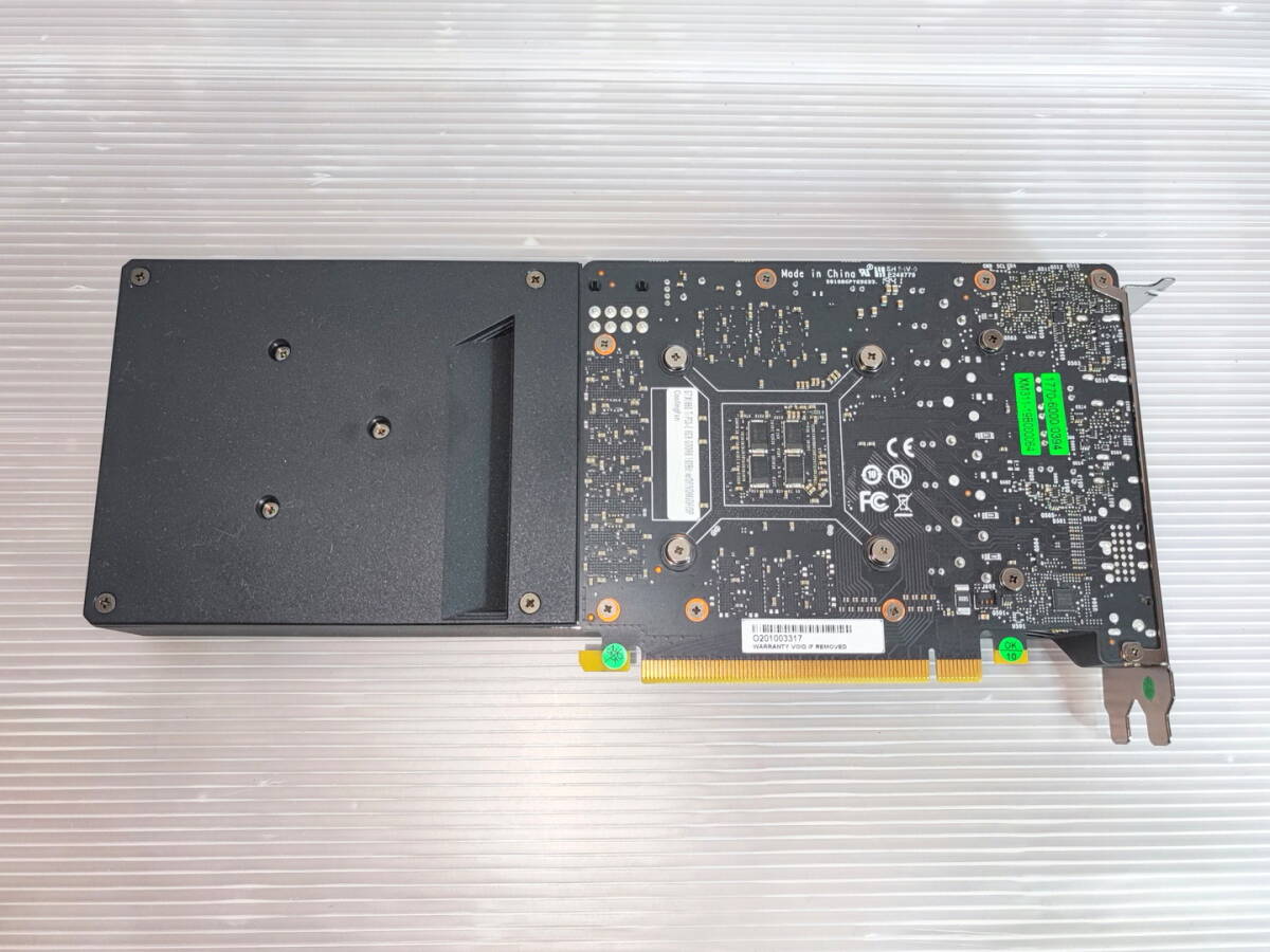 【動作確認済】GeForce GTX1660Ti 6GB NVIDIA グラフィックボード GTX 1660Ti ブロワ 外排気 外部排出の画像3