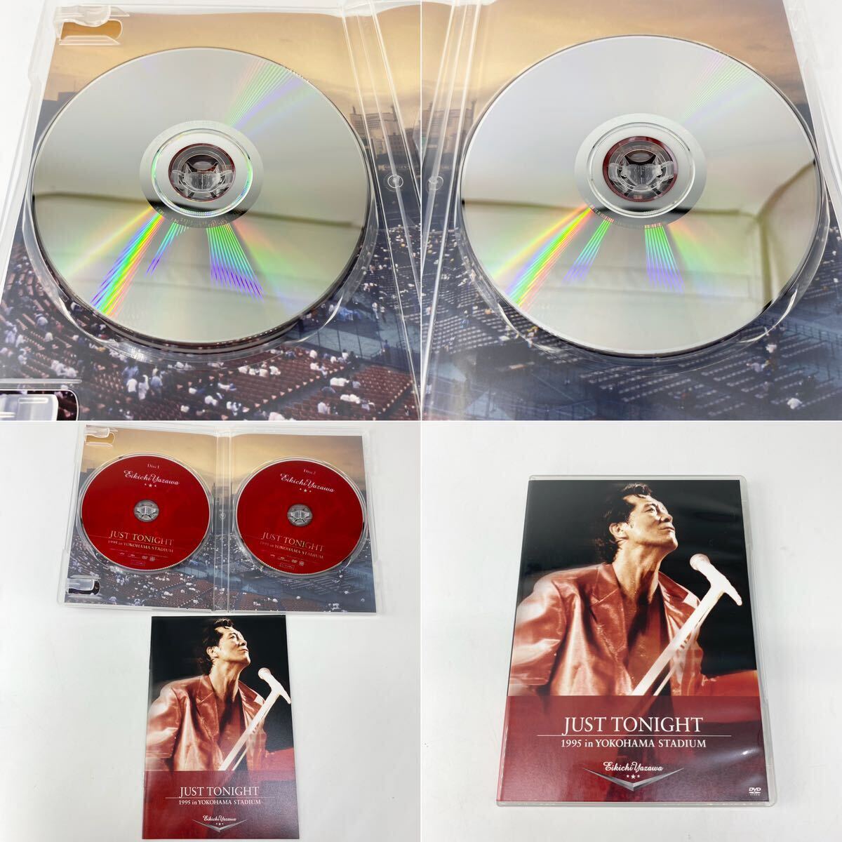 【美品】 矢沢永吉 TREASURE BOX 5枚組 YAZAWA ライブDVD 1988 1995 2011 2012 MC SELECTION