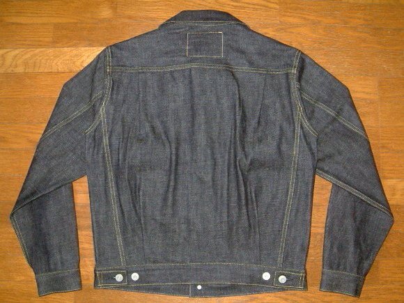  new goods CUSHMAN Cushman 1950\'s 13.5oz indigo Denim cloth Levi's LEVIS 2nd Second model 507XX Denim jacket (M size )