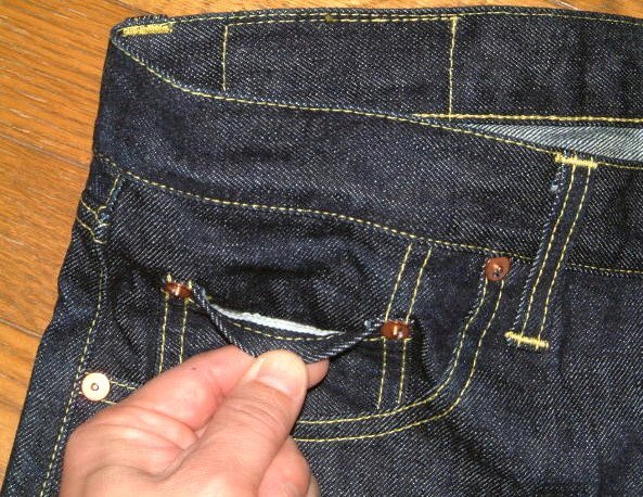 新品 CUSHMAN クッシュマン 1950年代 LEVIS 501xx bigE モデル 13.5oz インディゴデニム生地 ジーンズ (w36インチ) リーバイス 501 ビッグE_画像7