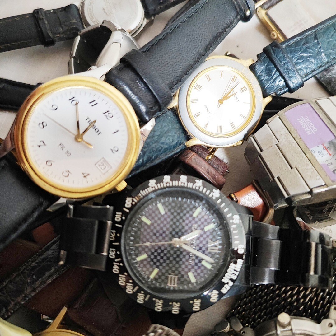 Vivienne Westwood TISSOT SEIKO など 約200本 まとめて メンズレディース腕時計 大量 セット kg本点個 ジャンク c01 _画像8