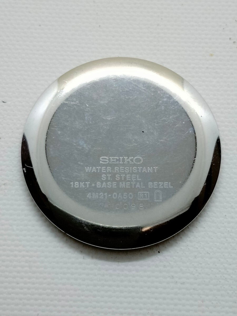 SEIKO DOLCE セイコードルチェ メンズ腕時計バンド 1本 (域) 型番4M21-0A50 の画像5